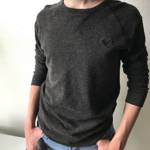brown crew sweater